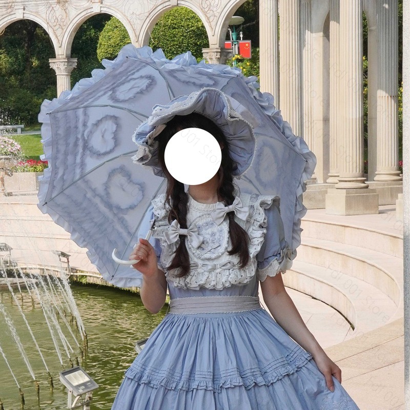 Photography Umbrella - Lolita Princess Birdcage Umbrella Lace Decoration