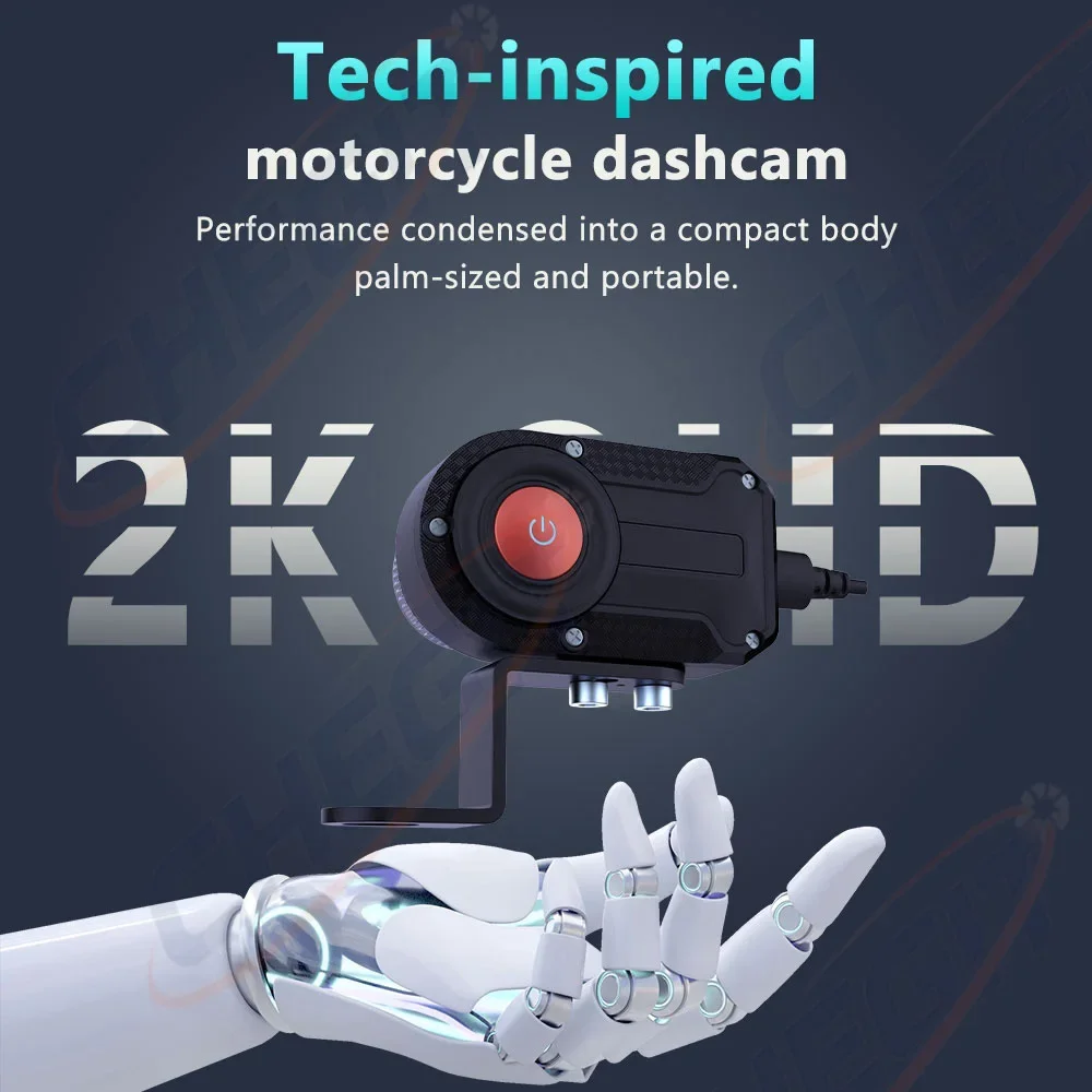 Motorcycle DVR 2K HD WiFi With - đánh giá và giá Photographic Memory