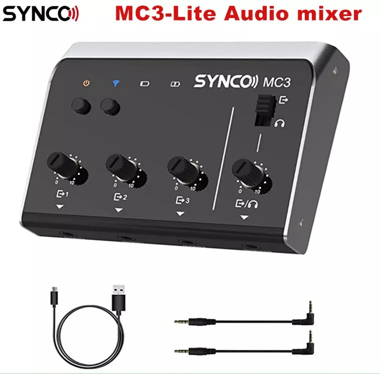 Synco MC3 Lite Audio Mixer 4 C - đánh giá và giá Photography Videos Free