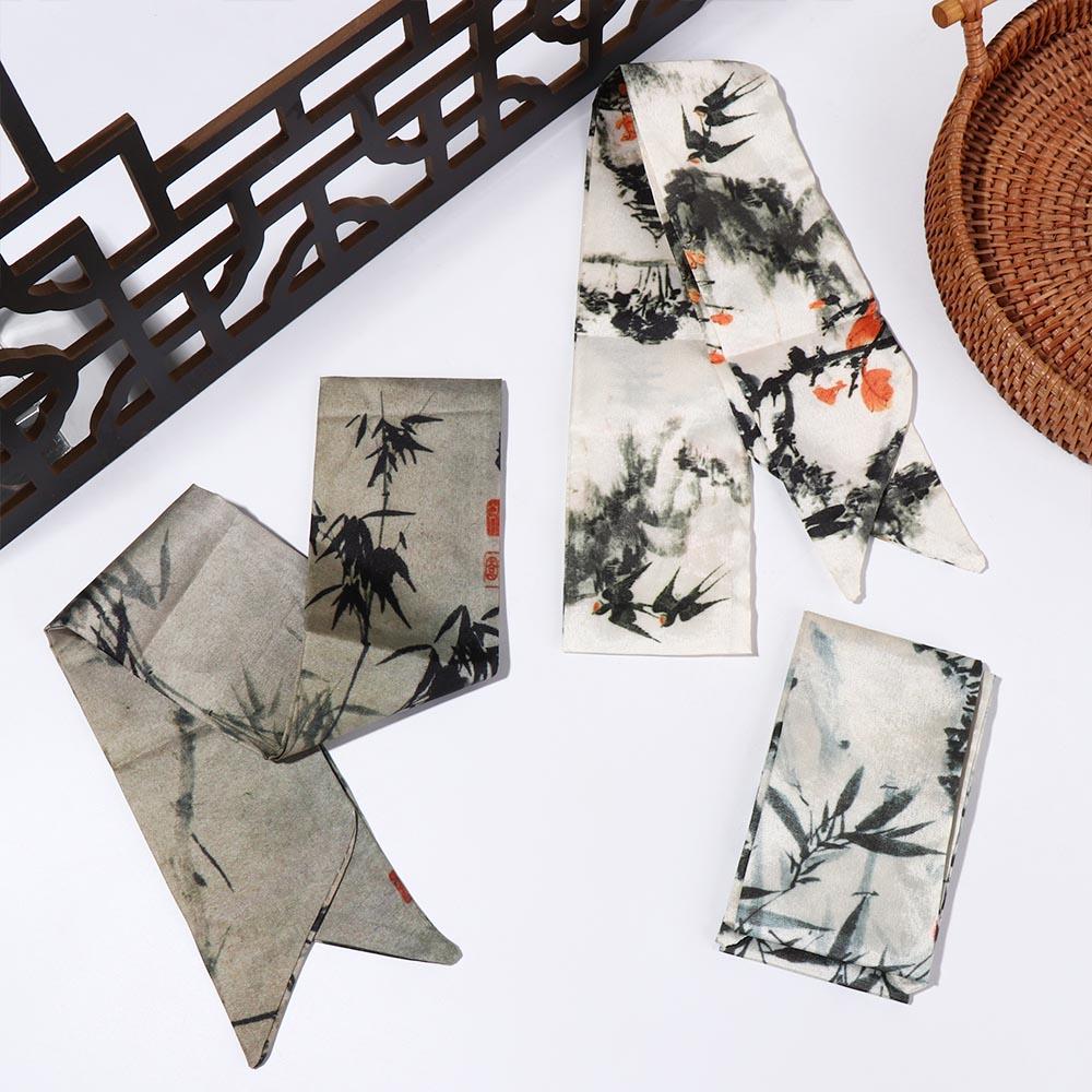 Elegant Long Ink Painting Silk - đánh giá và giá Photography Geometry