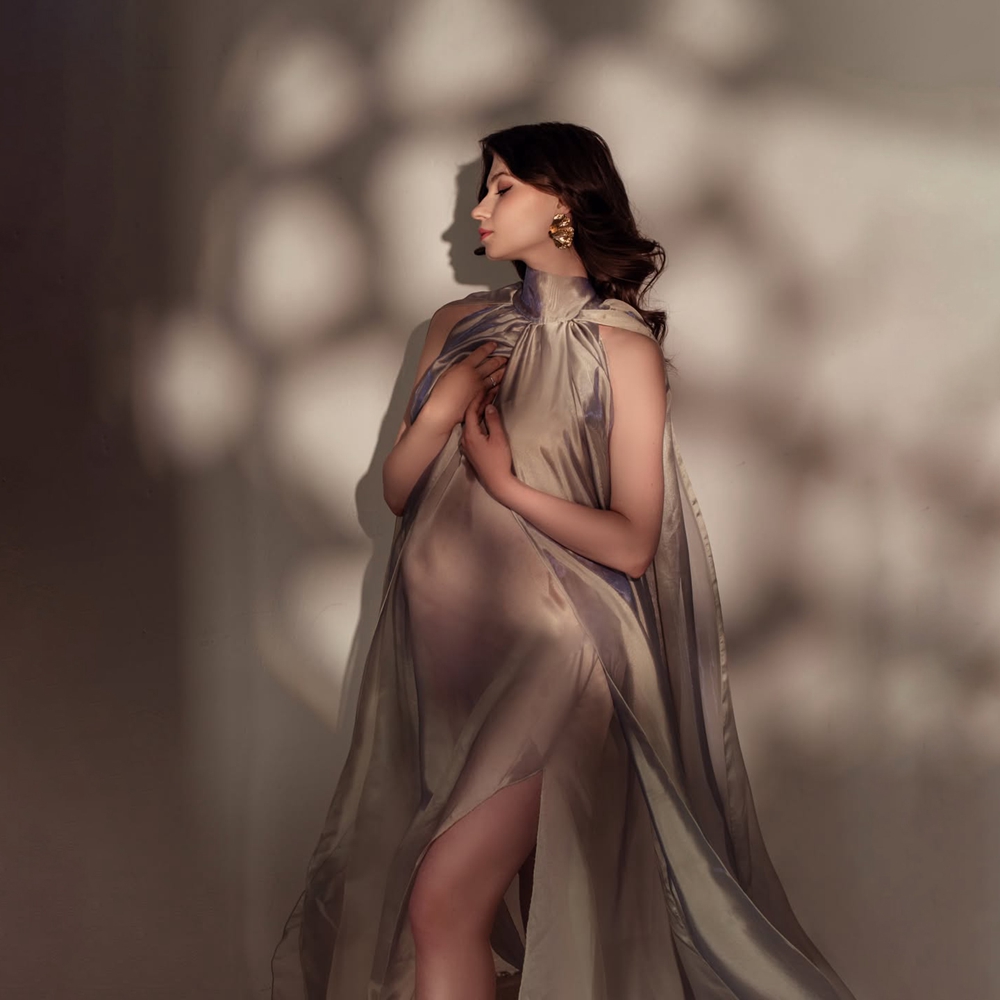 Elegant High Neck Maternity Ph - đánh giá và giá Photography Club