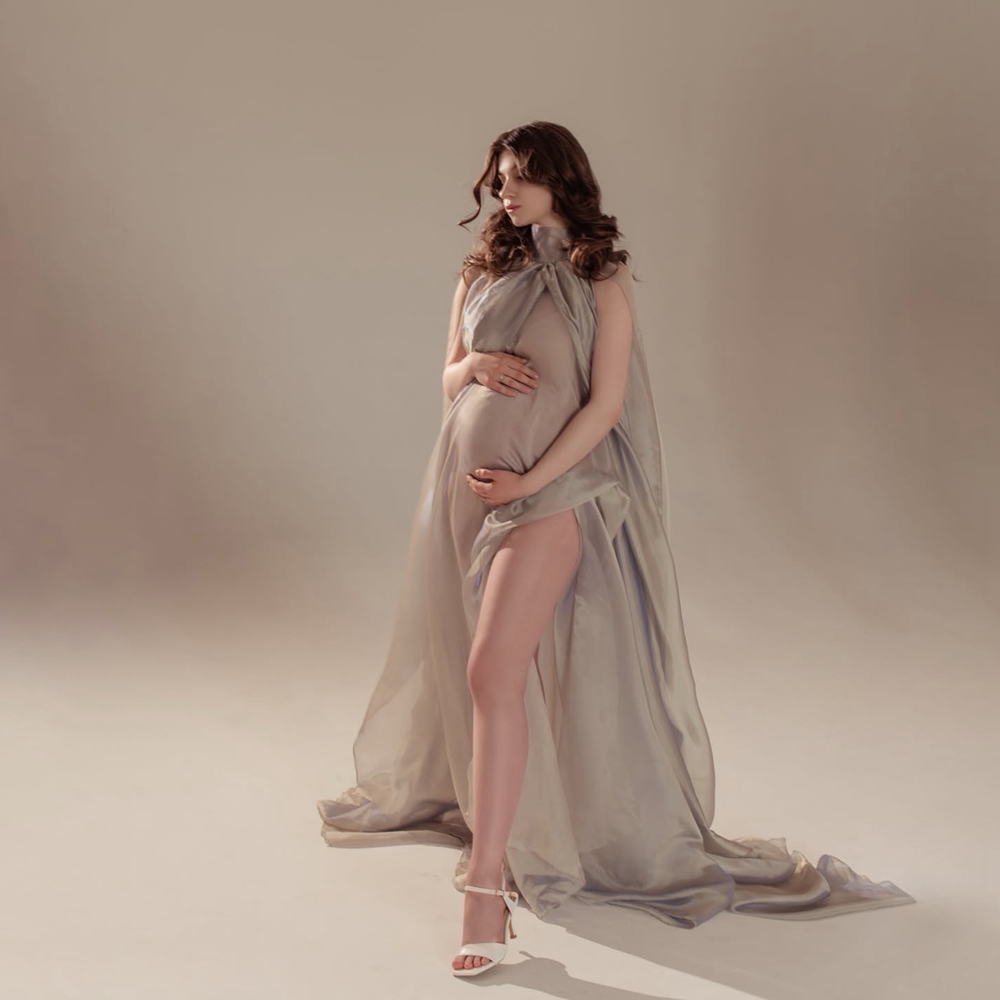 Elegant High Neck Maternity Ph - đánh giá và giá Photography Club