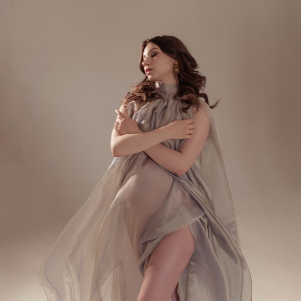 Elegant High Neck Maternity Ph - đánh giá và giá Photography Club